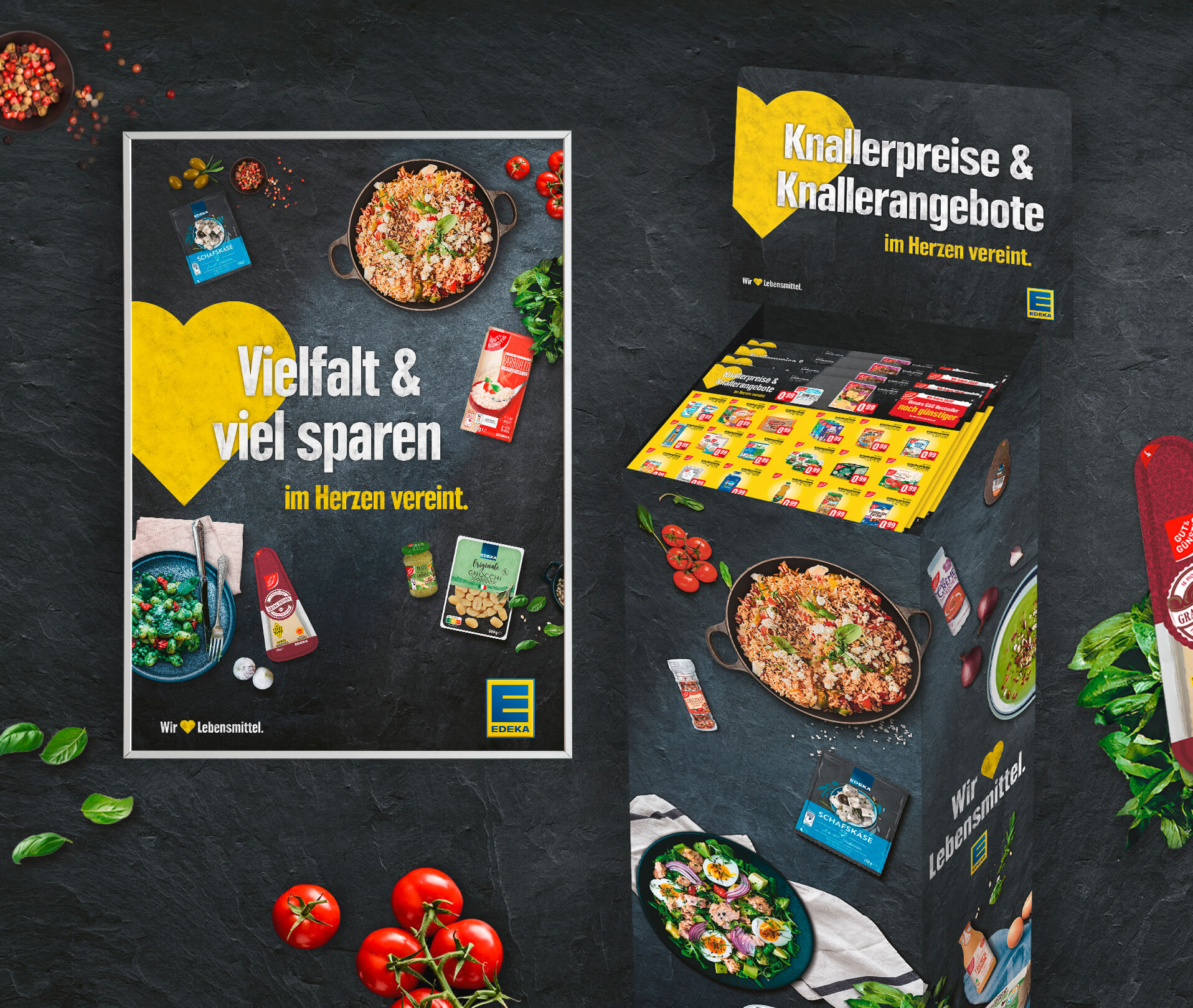 Edeka im Herzen vereint